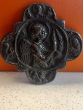 ancienne plaque de dévotion