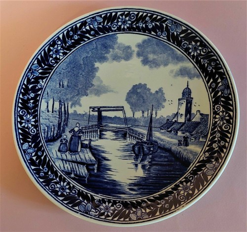 Plat faïence delft - en,