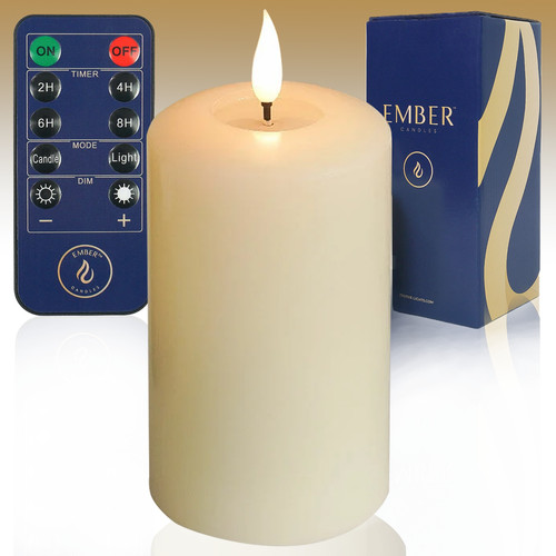 Bougie led sans - led, flamme