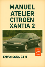 Manuel Atelier Citroen Xantia
