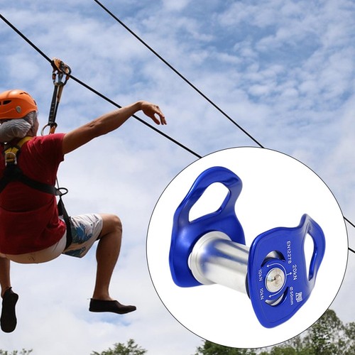 Slackline poulie tyrolienne