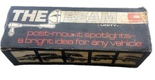 Vtg Car or Truck UNITY H1 Exterior Accessory Chrome Spotlight “ Untested “ As is