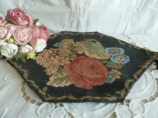 Paire napperon tapisserie