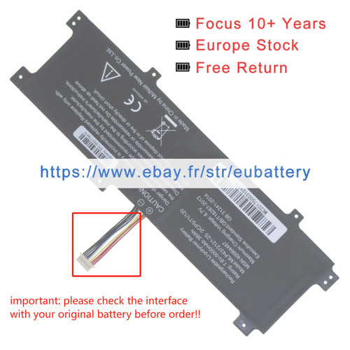 Neuf mlp4372121 batterie - mlp4372121-2s,