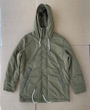 Selected Homme Men’s Small Slhrodney Rodney Parka Coat Green Jacket