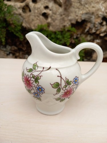 Beau pot lait faïence - beau, à