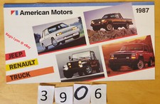 AMC RENAULT JEEP GAMME