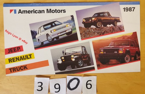 Amc renault jeep - renault, gamme