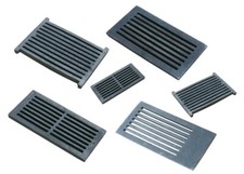 Grille d'angle cheminée