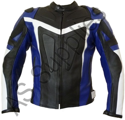 Blouson moto cuir - cuir, raze
