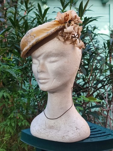 Ancien chapeau galette femme - chapeau,