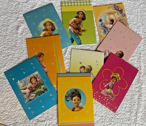 Martine lot cartes postales - martine,
