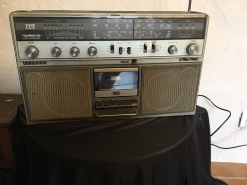 Itt touring 120 boombox - itt,