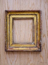 ANTIQUE GILDED WOODEN FRAME 18TH CENTURY LOUIS XVI oil painting watercolor drawing