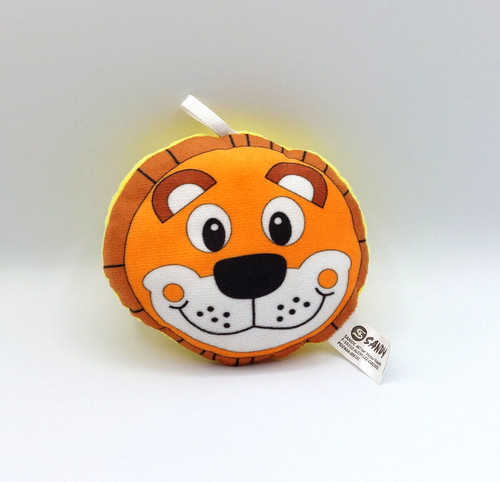Petite peluche ronde lion