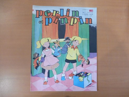 Ancienne perlin pinpin - bd,