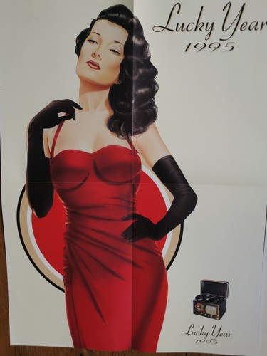 Affiche pin lucky strike - pin,
