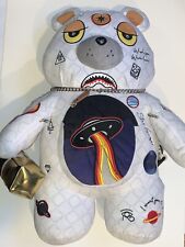 SPRAYGROUND UFO SPACED OUT MONEYBEAR TEDDYBEAR BACKPACK ALIEN BAG LIMITED ED
