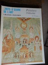 ROMANE art book grands peintres chef-d'oeuvre l'art peinture romane 98 livre