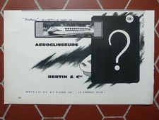 6/1965 PUB BERTIN & CIE HOVERPLANE BC.8 AEROTRAIN FRENCH AD