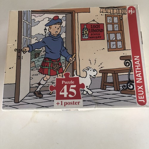 Puzzle hergé tintin île - puzzle,