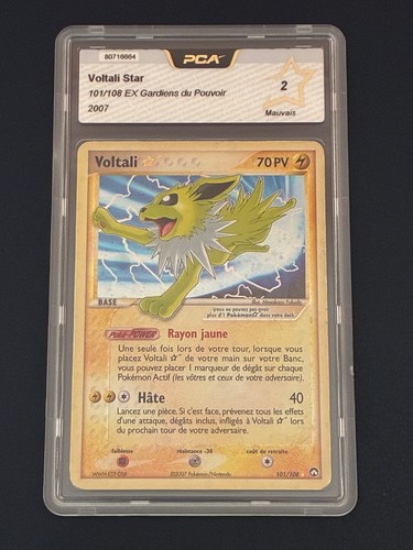 Carte pokemon voltali - pokemon, star