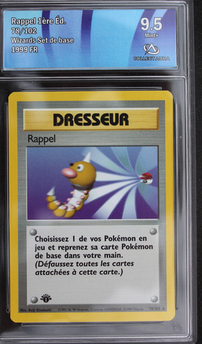 Carte pokemon rappel - carte,