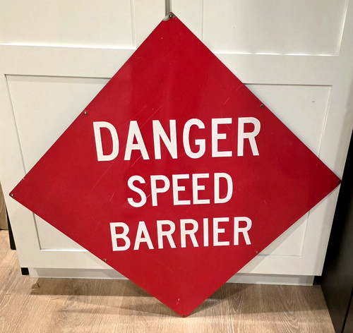 Vintage original danger speed - original,