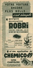1956 Robri Vintage Automobile Accessories Magazine Issue Advertising