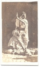 Algerian Arab Warriors ca 1865 Algeria Photo CDV Game of Shadows and Lights