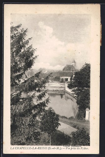 Cpa chapelle reine vue - cpa, chapelle-la-reine,