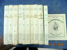 OEUVRES DE COURTELINE/ GRAND IN-4/ LIBRAIRIE DE FRANCE /10 TOMES + 1 / illustrés