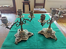 Paire d'anciens chandeliers