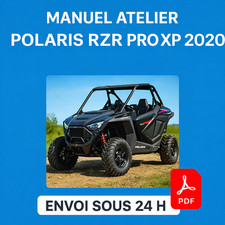 Manuel Atelier Polaris RZR Pro