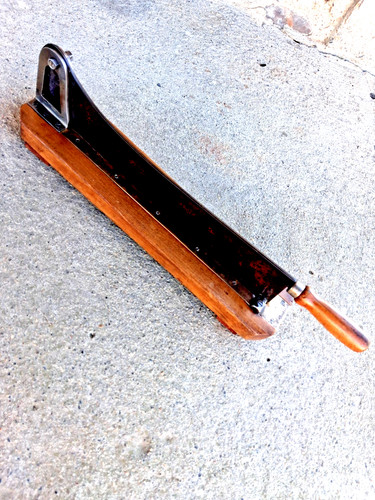 Ancienne trancheuse couteau - trancheuse,