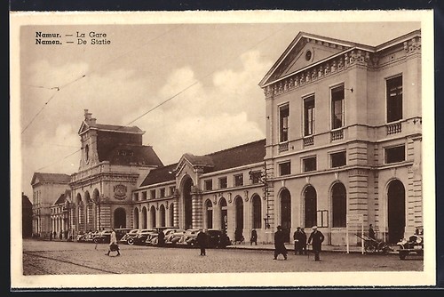 Cpa namur gare - cpa, namur,