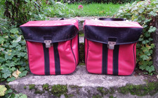 PAIRE DE SACOCHES POUR VÉLO SOLEX MOBYLETTE CYCLOMOTEUR VINTAGE ANNÉES 60