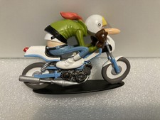 JOE BAR TEAM SUSUKI MOTORCYCLE COLLECTIBLE COMIC. RESIN SCULPTURE MBK 51 SPORT