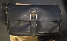 ONA Bowery Camera Bag Leather, Black **WITH Grab Handle!**  Used Once