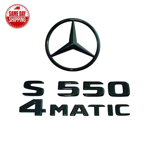 S550 4matic rear - star, emblem