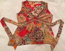 Beau haut femme multicolore