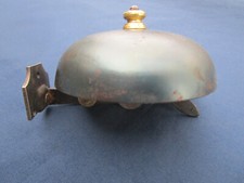 Ancienne sonnette Porte de magasin boutique dia. cloche 7,8 cm fer