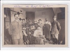 CHARTRES: Military Shoemaking Workshop Photo Card (War 14-18) -