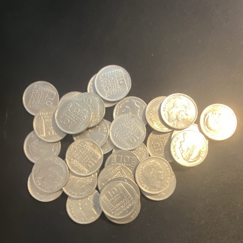 Francs argent lot - francs, de