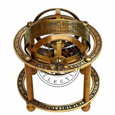 Ancien globe astrolabe en