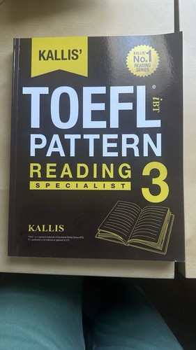Kallis toefl ibt pattern - kallis,