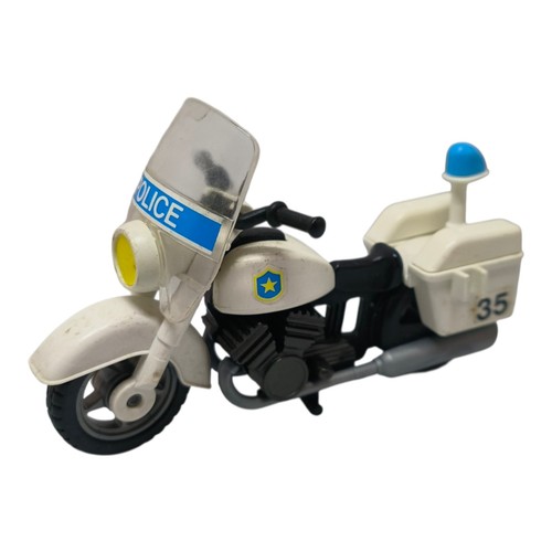 Sympa moto police - playmobil, (