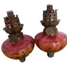 paire d'ancienne  lampe à