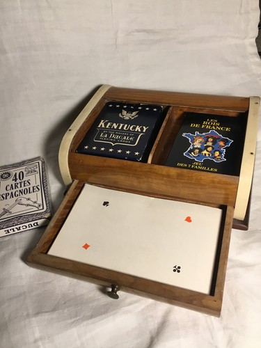 Jeux cartes coffret - cartes, a