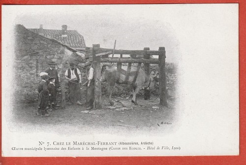Cpa alboussieres 07 - alboussieres,